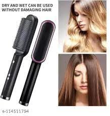 Hair Straightener brush for Women & Men, Hair Styler, Straightener Machine
