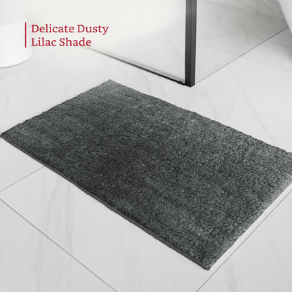 Brand - Solimo Premium Anti-Slip Microfibre Bathmat - 60cm x 40cm, Light Taupe
