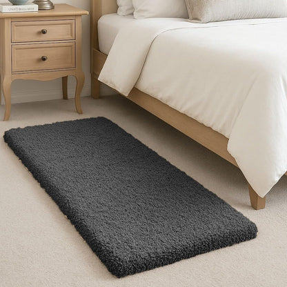 Brand - Solimo Premium Anti-Slip Microfibre Bathmat - 60cm x 40cm, Light Taupe