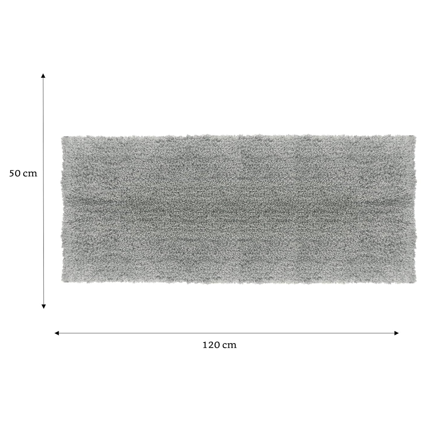 Brand - Solimo Premium Anti-Slip Microfibre Bathmat - 60cm x 40cm, Light Taupe