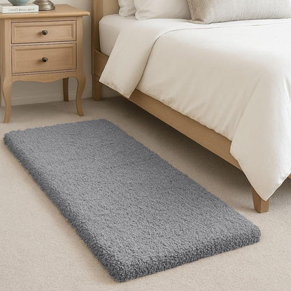 Brand - Solimo Premium Anti-Slip Microfibre Bathmat - 60cm x 40cm, Light Taupe
