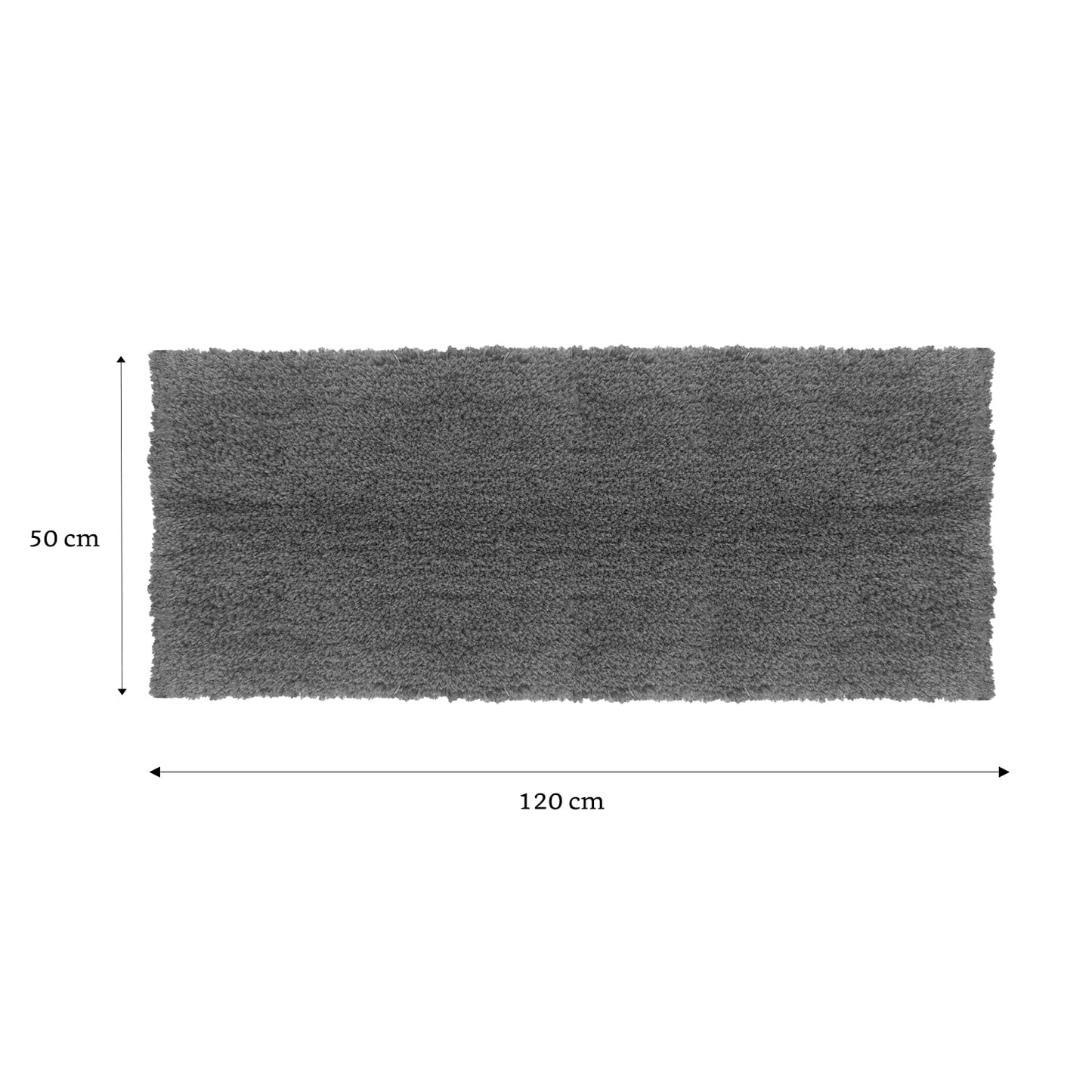 Brand - Solimo Premium Anti-Slip Microfibre Bathmat - 60cm x 40cm, Light Taupe