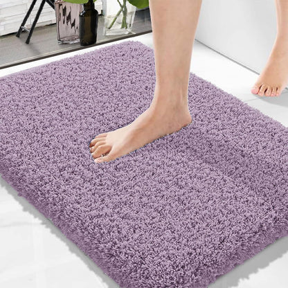 Brand - Solimo Premium Anti-Slip Microfibre Bathmat - 60cm x 40cm, Light Taupe