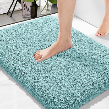 Brand - Solimo Premium Anti-Slip Microfibre Bathmat - 60cm x 40cm, Light Taupe