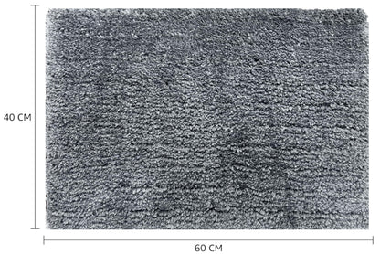 Brand - Solimo Premium Anti-Slip Microfibre Bathmat - 60cm x 40cm, Light Taupe