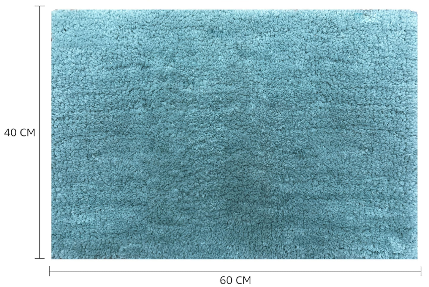 Brand - Solimo Premium Anti-Slip Microfibre Bathmat - 60cm x 40cm, Light Taupe