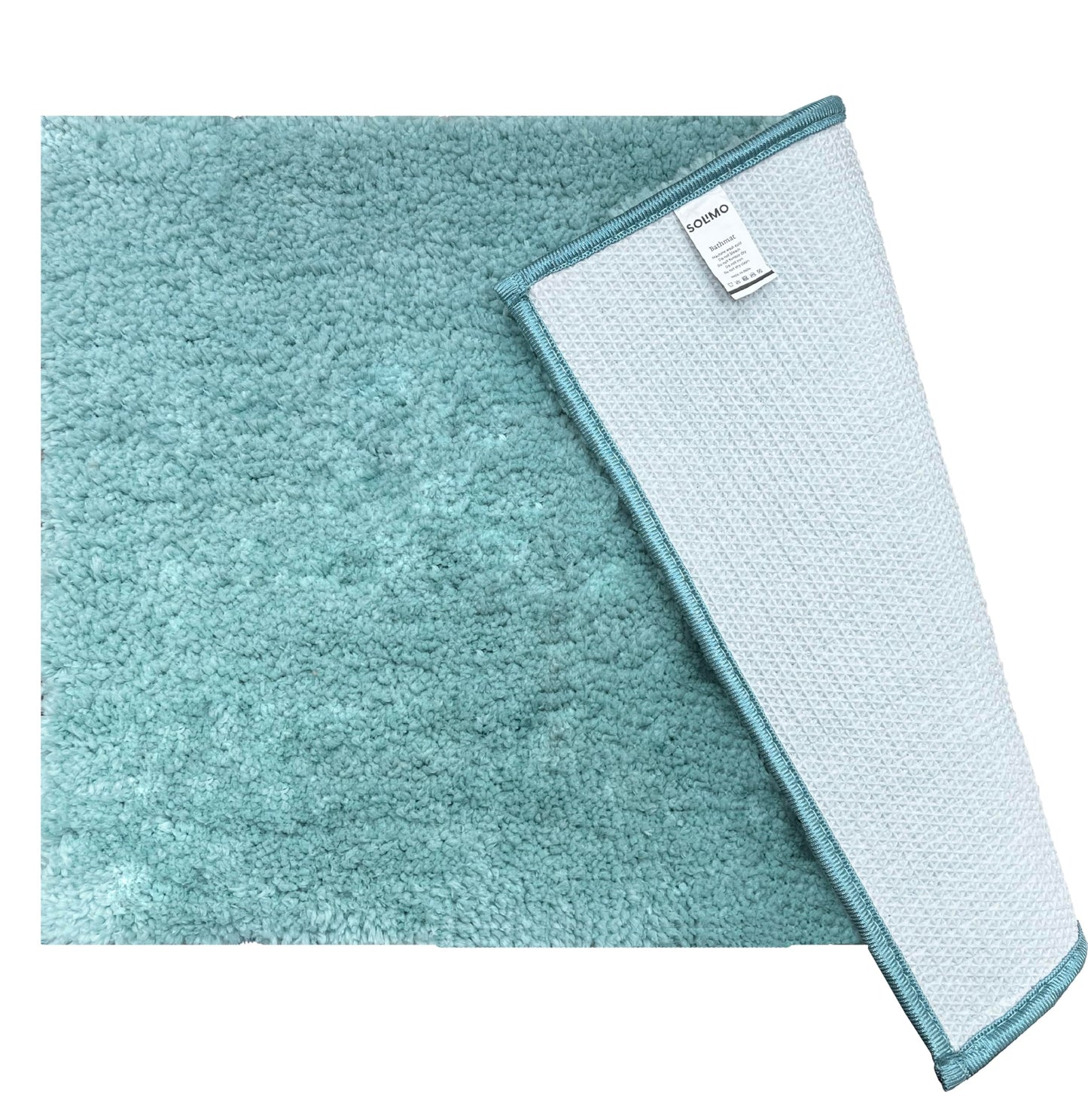 Brand - Solimo Premium Anti-Slip Microfibre Bathmat - 60cm x 40cm, Light Taupe