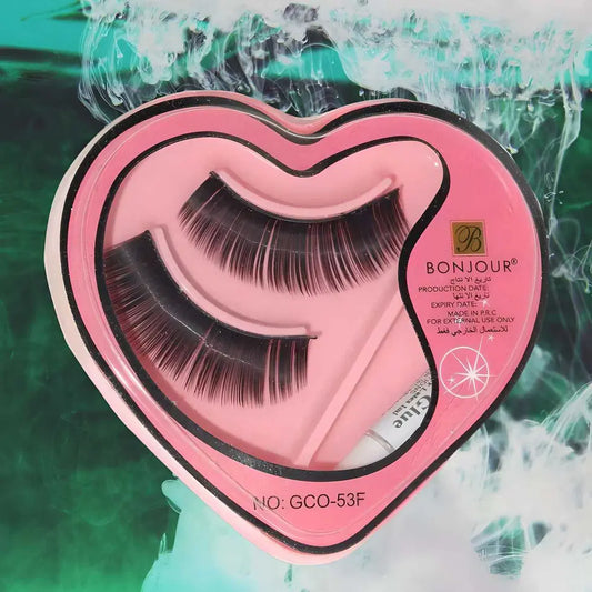 Bonjour 3d Eyelashes With Glue