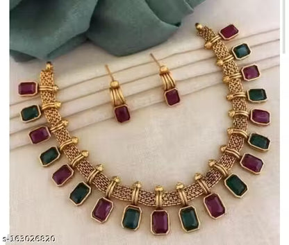 WOMEN COPPER NECKLACE SET jewellery set