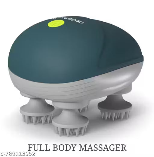Scalp Massager with 096 Kneading Points, Detachable Heads, Hair Growth and FullBody Massager